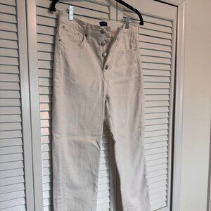 J. Crew White Jeans (women's size 29)